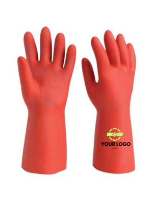  Custom Logo PVC Coated Safety Work Gloves with Grip